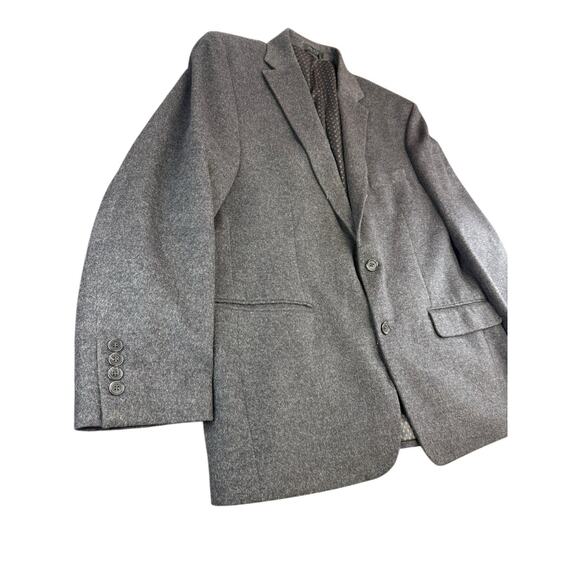 Ralph Lauren Men’s Gray Wool Silk Cashmere Blazer Sport Coat 42R Classic Fit - Picture 3 of 13